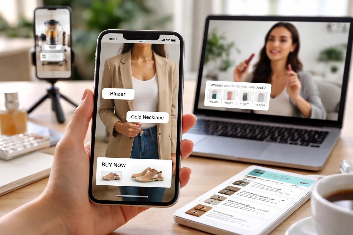 Interactive video features