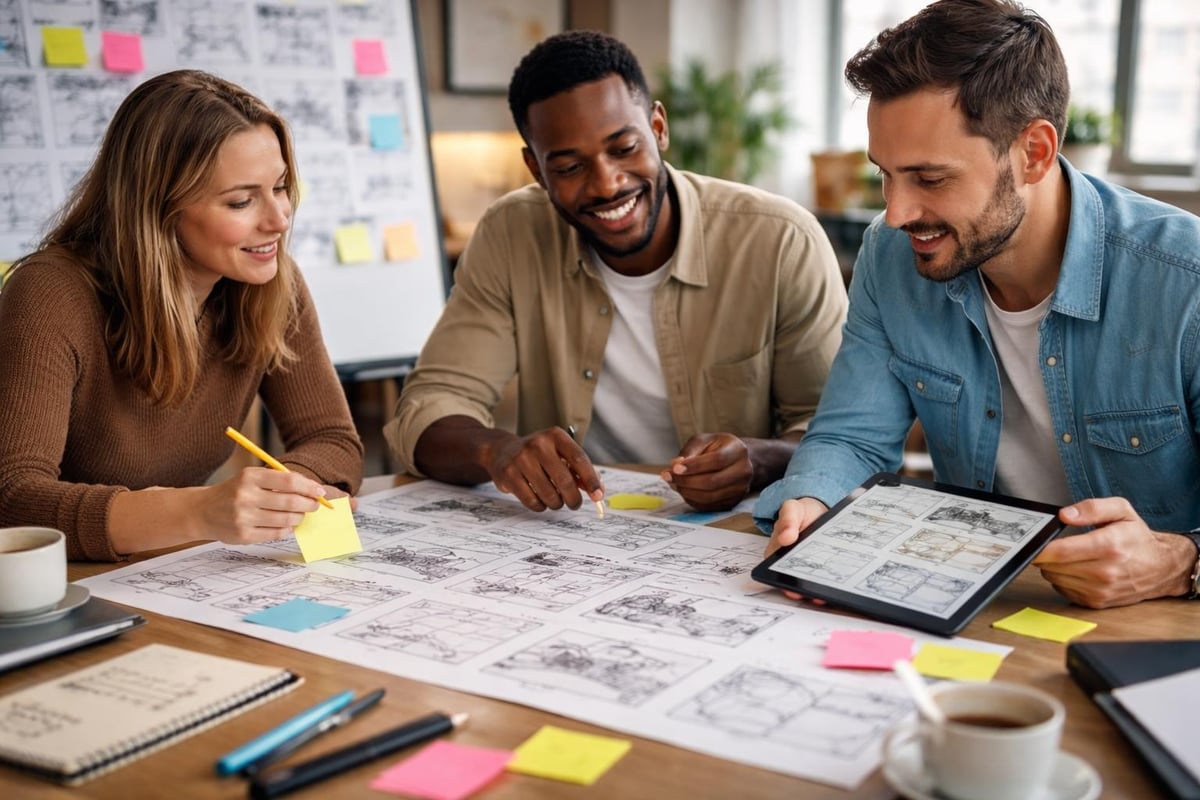 Storyboard revision process