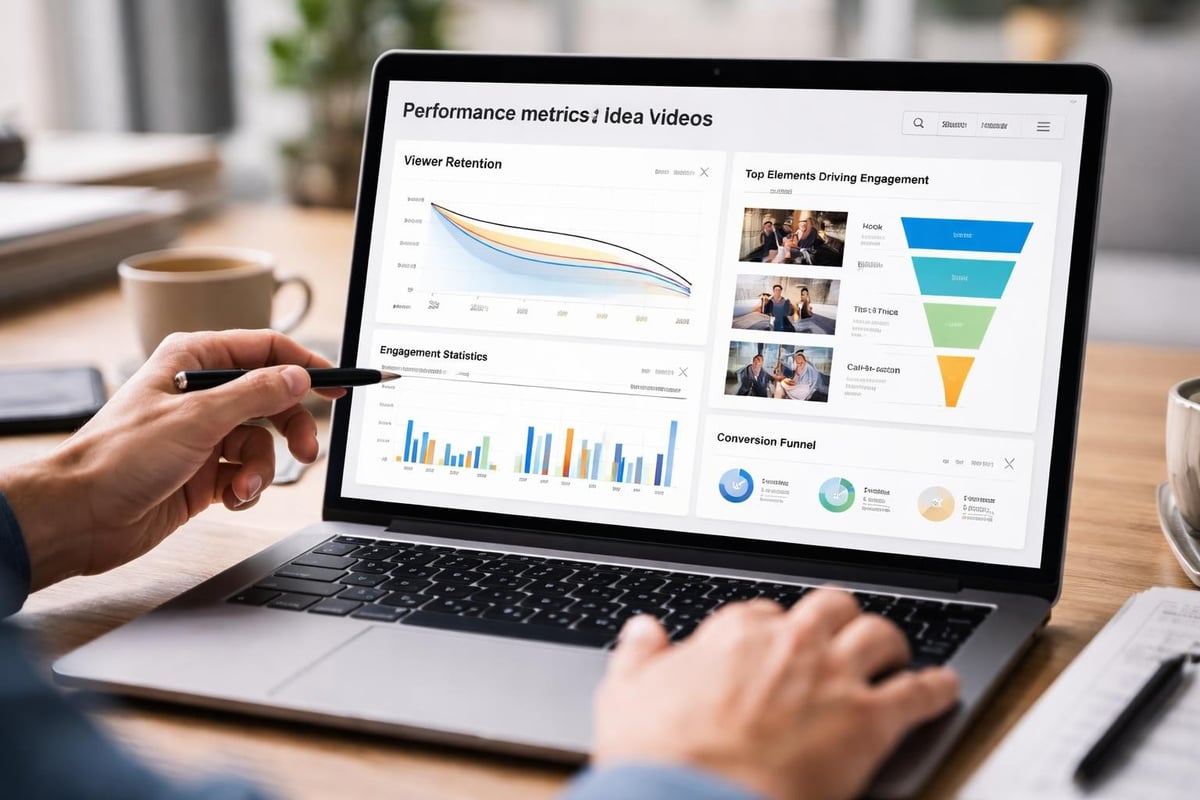 Video analytics dashboard