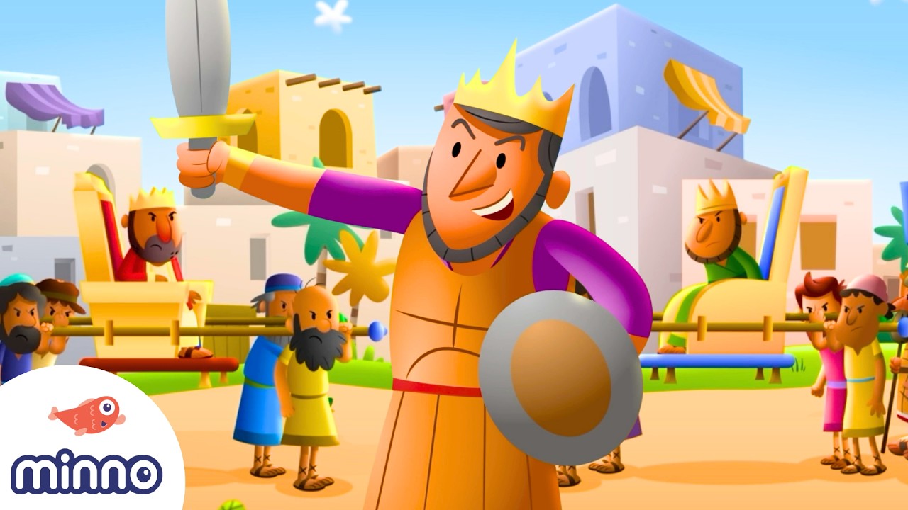 Youtube Video Thumbnail von Kings of the Bible... and How God Used Them! | Bible Stories for Kids.