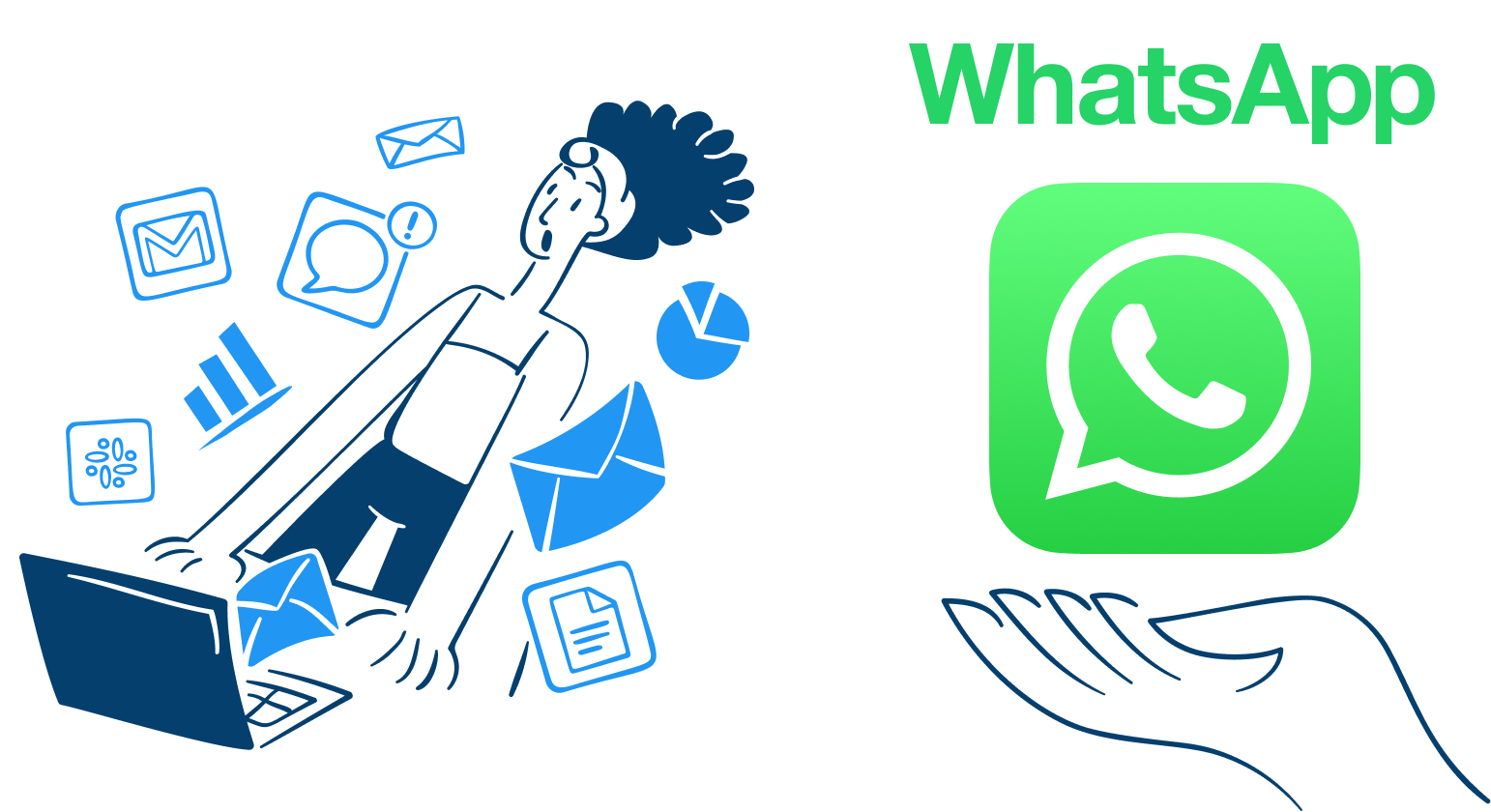 No new apps or software, just use WhatsApp