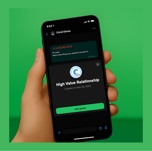 Lanzamiento del MVP de Coral Messaging