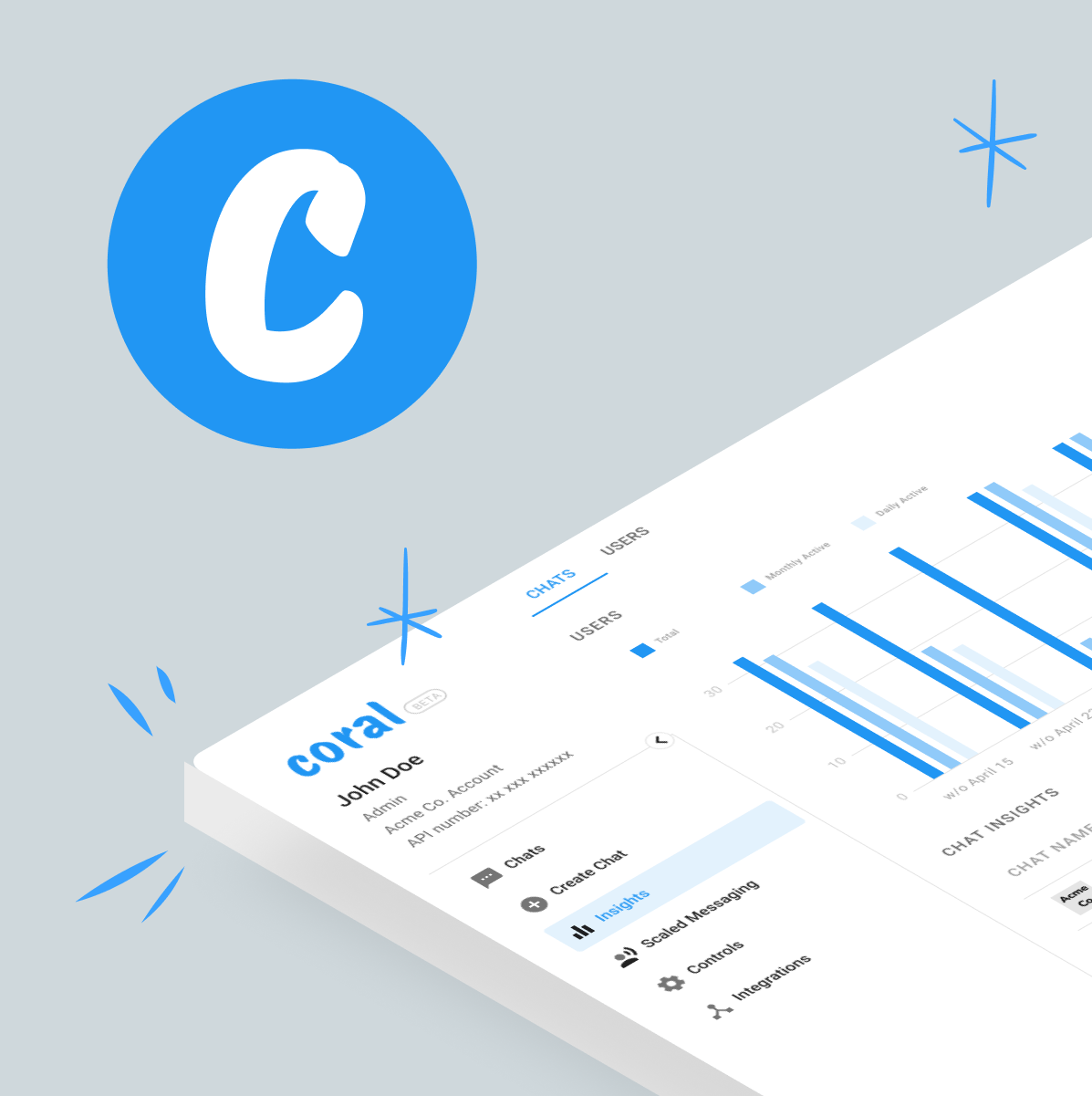 Presentamos el panel de Coral Insights: Visibilidad de los chats de WhatsApp