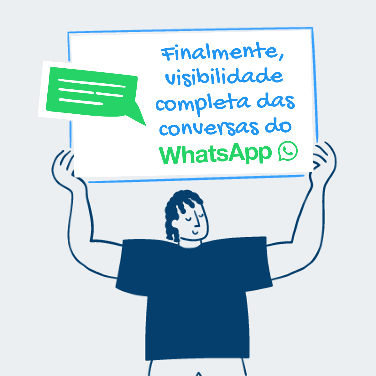 Coral lança WhatsApp com visibilidade total para equipes de vendas corporativas