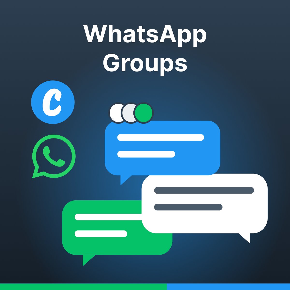 Comparativo dos melhores provedores de grupos de WhatsApp no Brasil