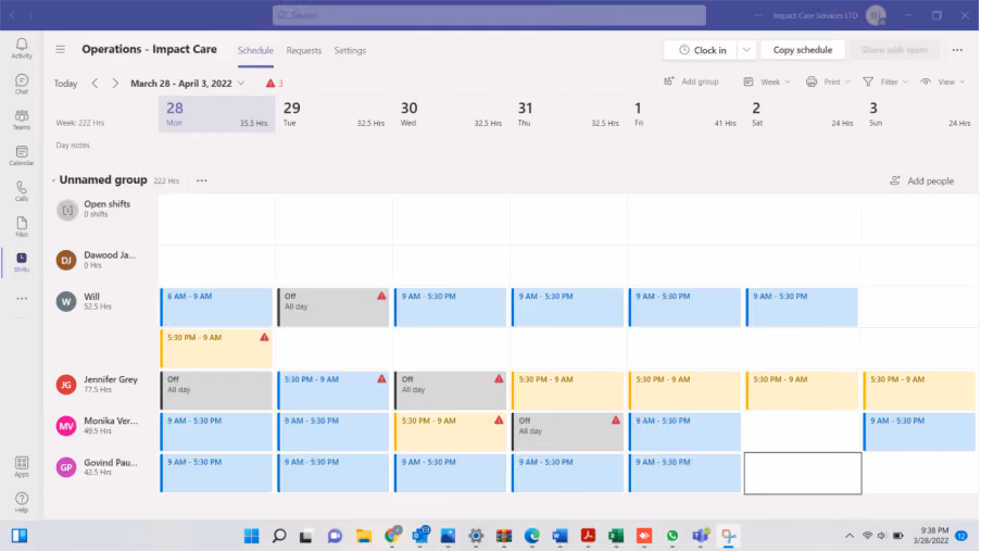 A screenshot of a calendarAI-generated content may be incorrect.