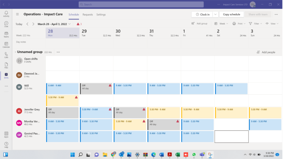A screenshot of a calendarAI-generated content may be incorrect.
