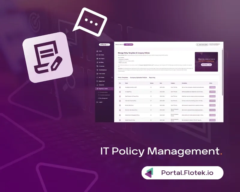 IT Policy Manager, Smarter Policy Control
