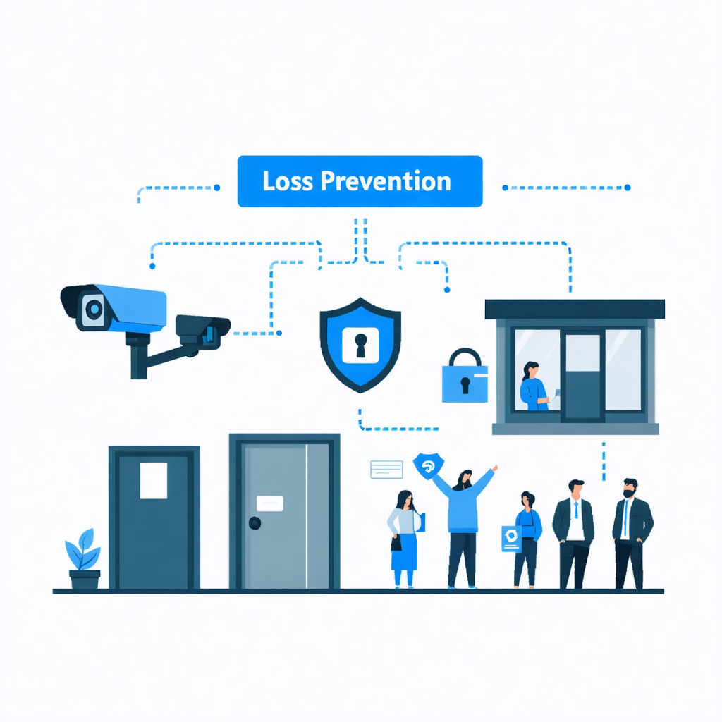 illustration of the functionality loss prevention deploys
