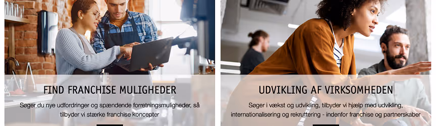 FranchiseHub – WordPress website udviklet af KATAPULT