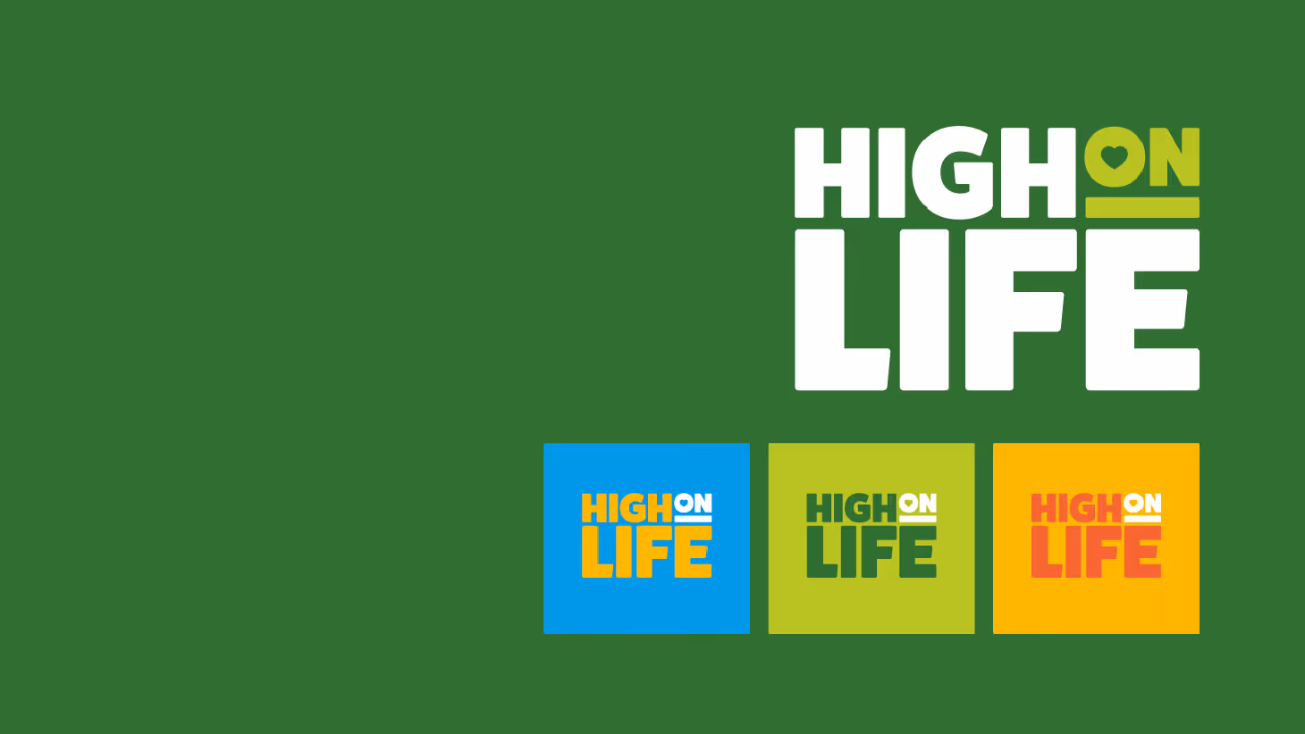 High on Life – kampagnedesign og visuel identitet af KATAPULT