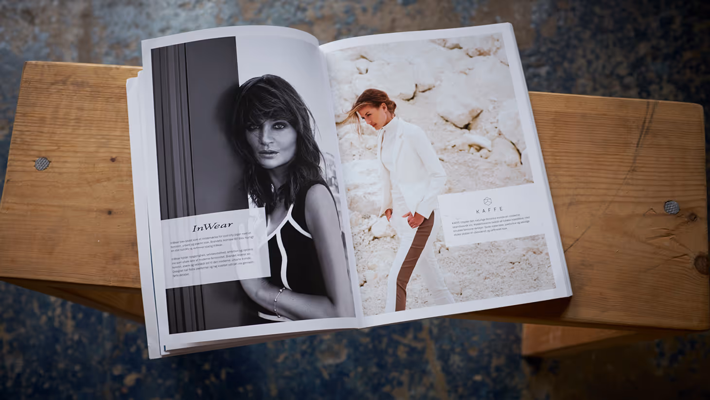 DK Company A/S – årsrapport med magasin-layout, designet af KATAPULT