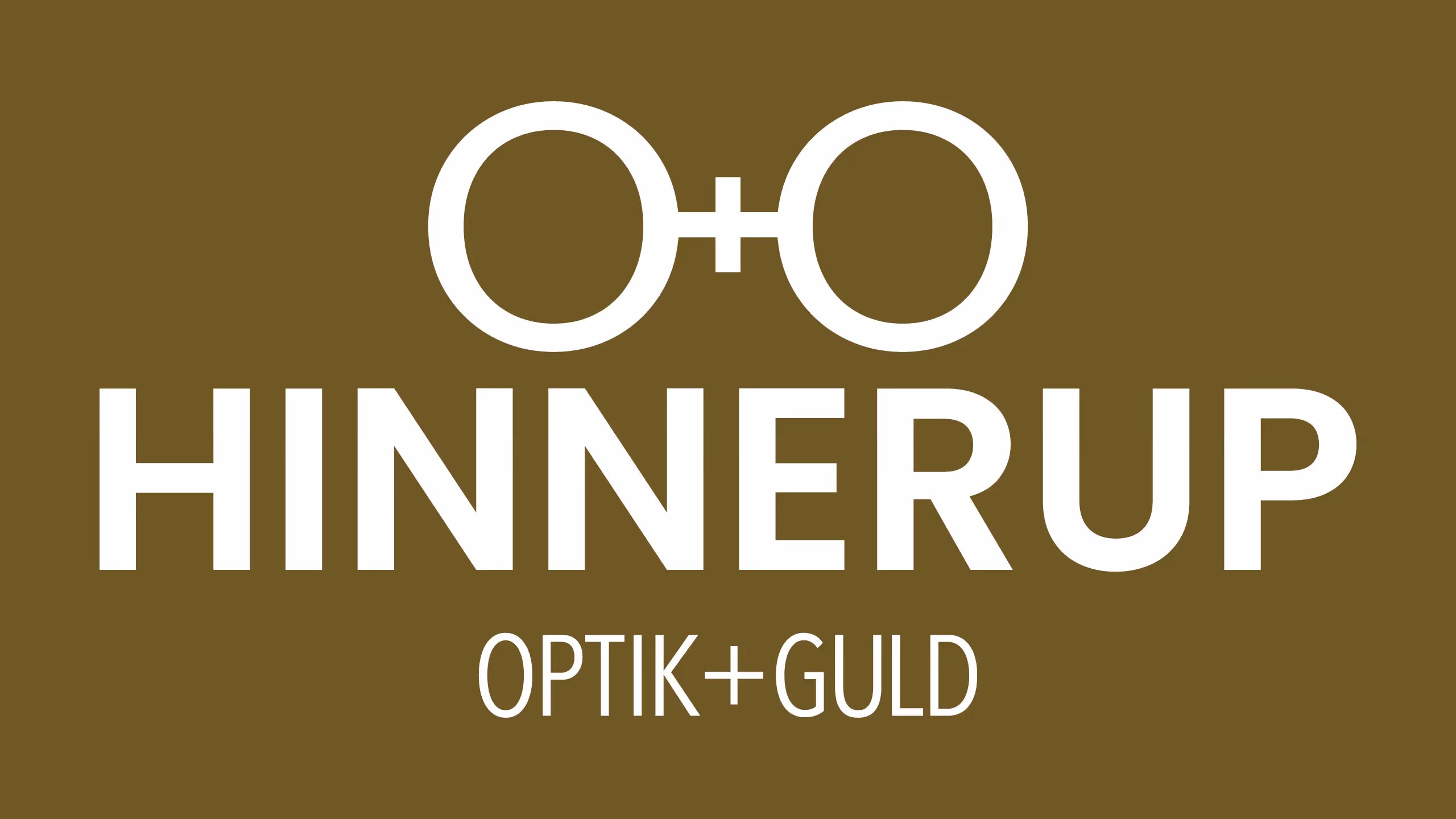 Hinnerup Optik + Guld – visuel identitet, skabt af KATAPULT
