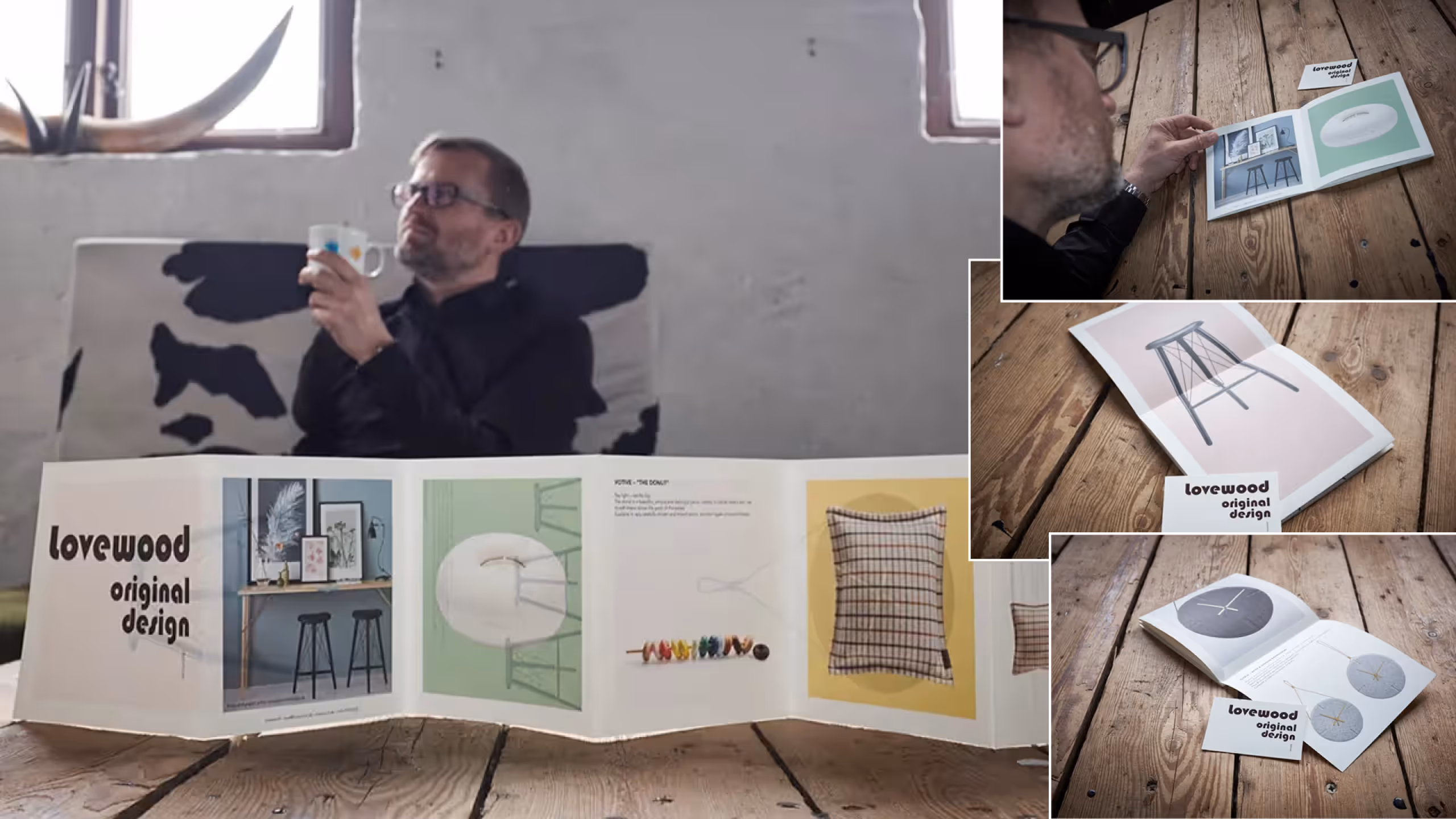 Lovewood – brochuredesign med fokus på kvalitet og visuel identitet af KATAPULT®