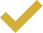 Gold check mark icon on white background.