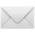 Closed white envelope with a triangular flap on a white background.