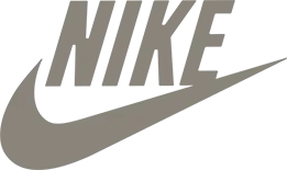 Nike brand logo with the iconic swoosh symbol.