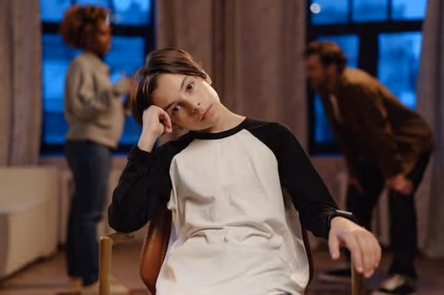 Kind leidet unter Streit in der Familie