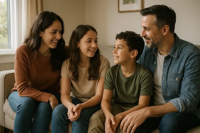 Familienhilfe durch Familiencoach im Alltag