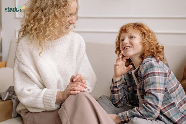 mit anstrengendem kind sprechen