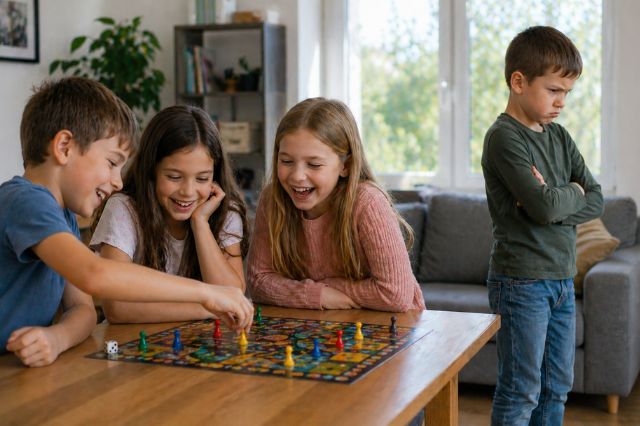 kind kann nicht verlieren beim spielen