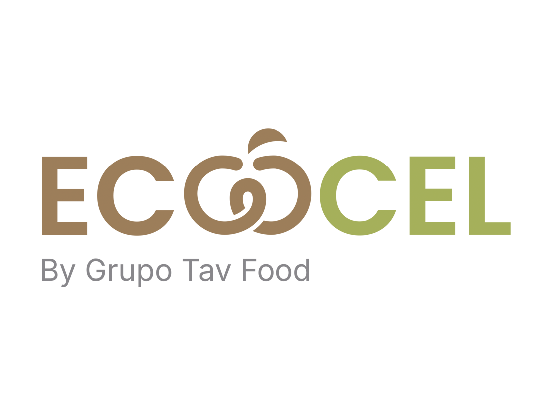 Logotipo de Capsa Food con triángulos azules sobre el nombre en letras mayúsculas.