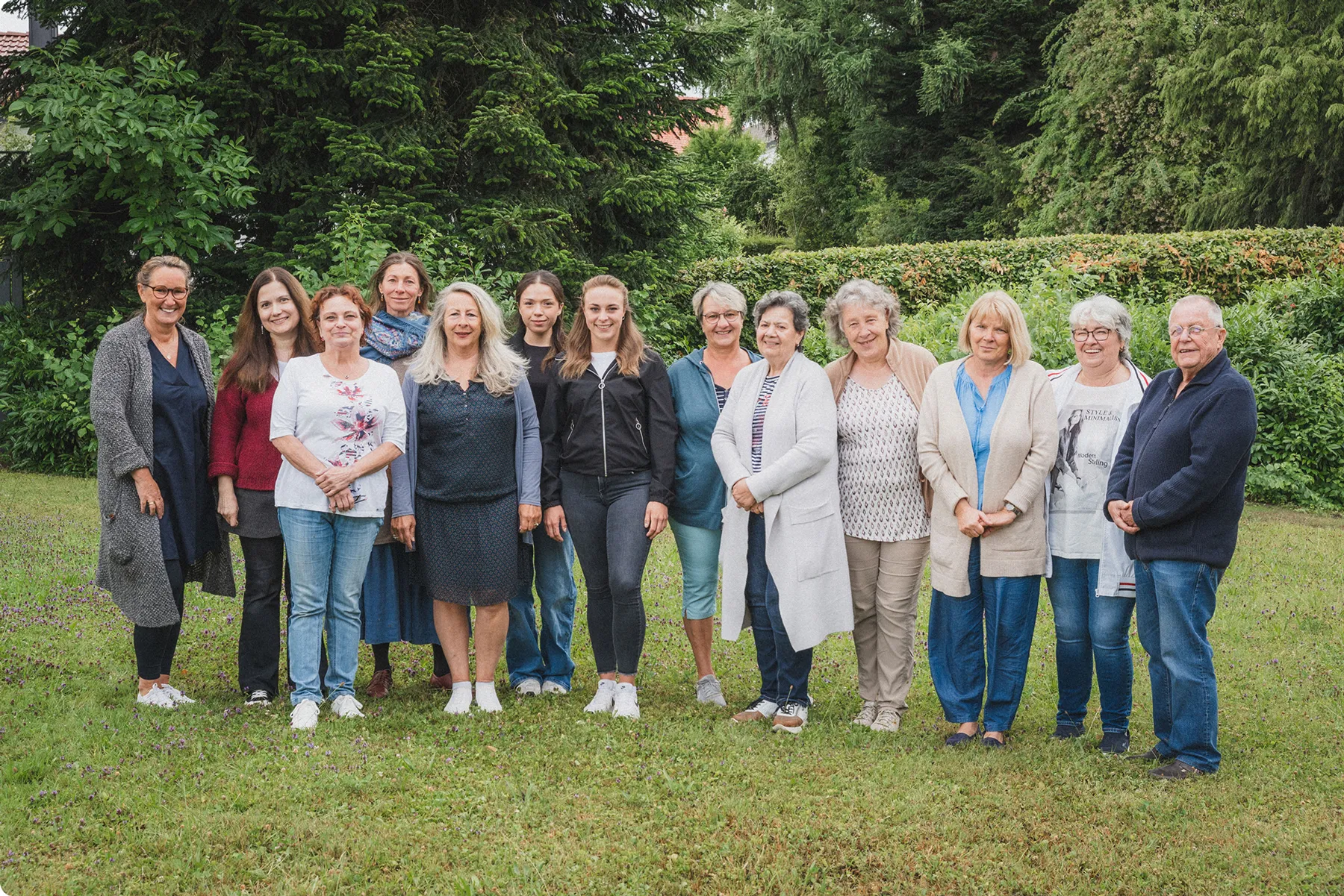 Teamfoto - Wohngemeinschaft lebenswert Wangen