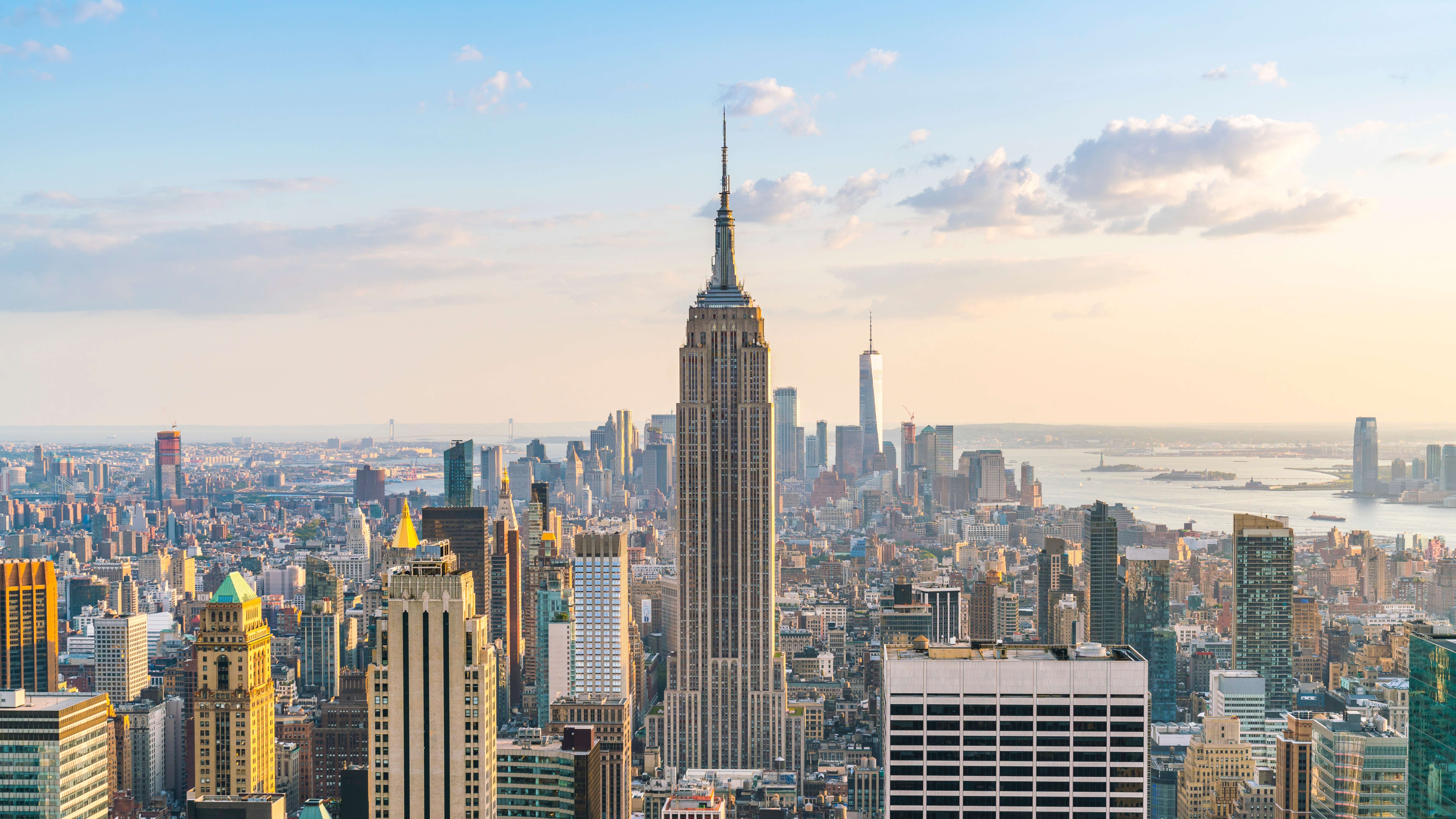 A picture of New York from the air from Fola Sustainability Website. 