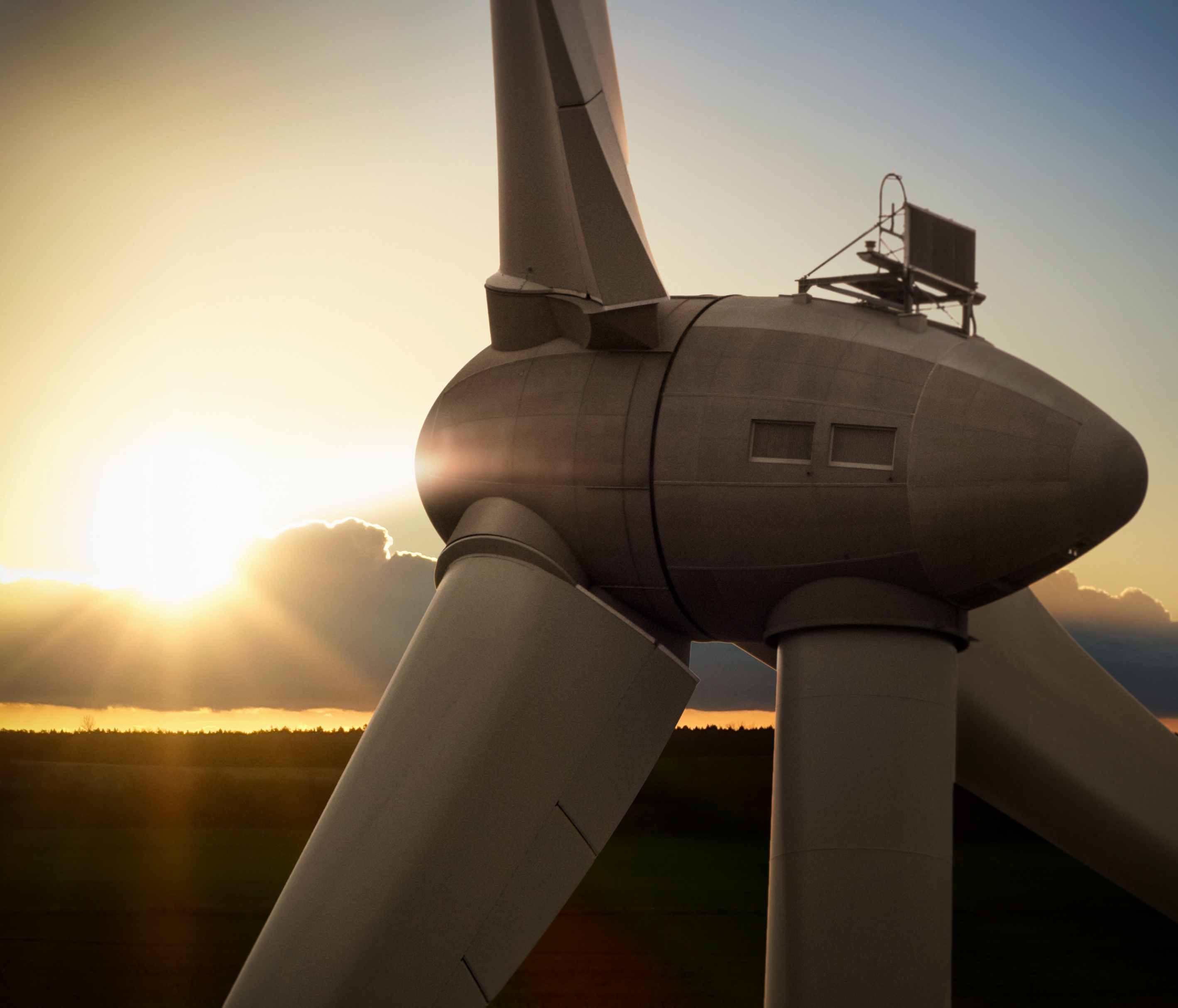 A wind turbine from Fola Sustainability Website. 