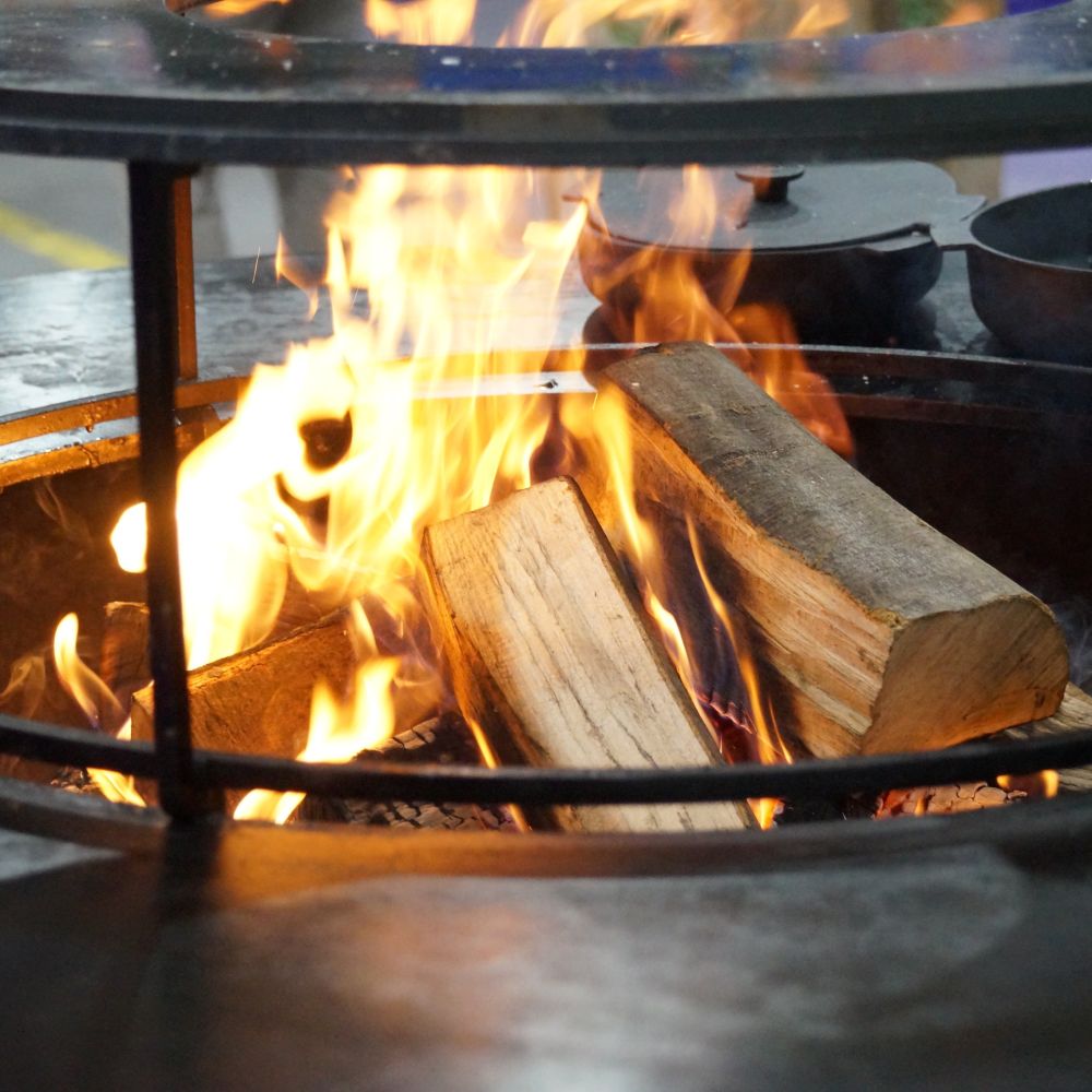BBQ bij Bouwvakborrel op locatie