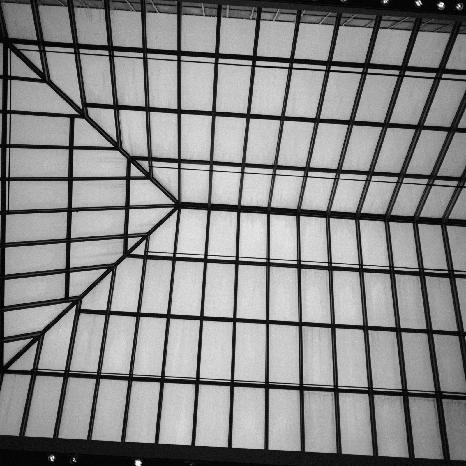Glass skylight, New York