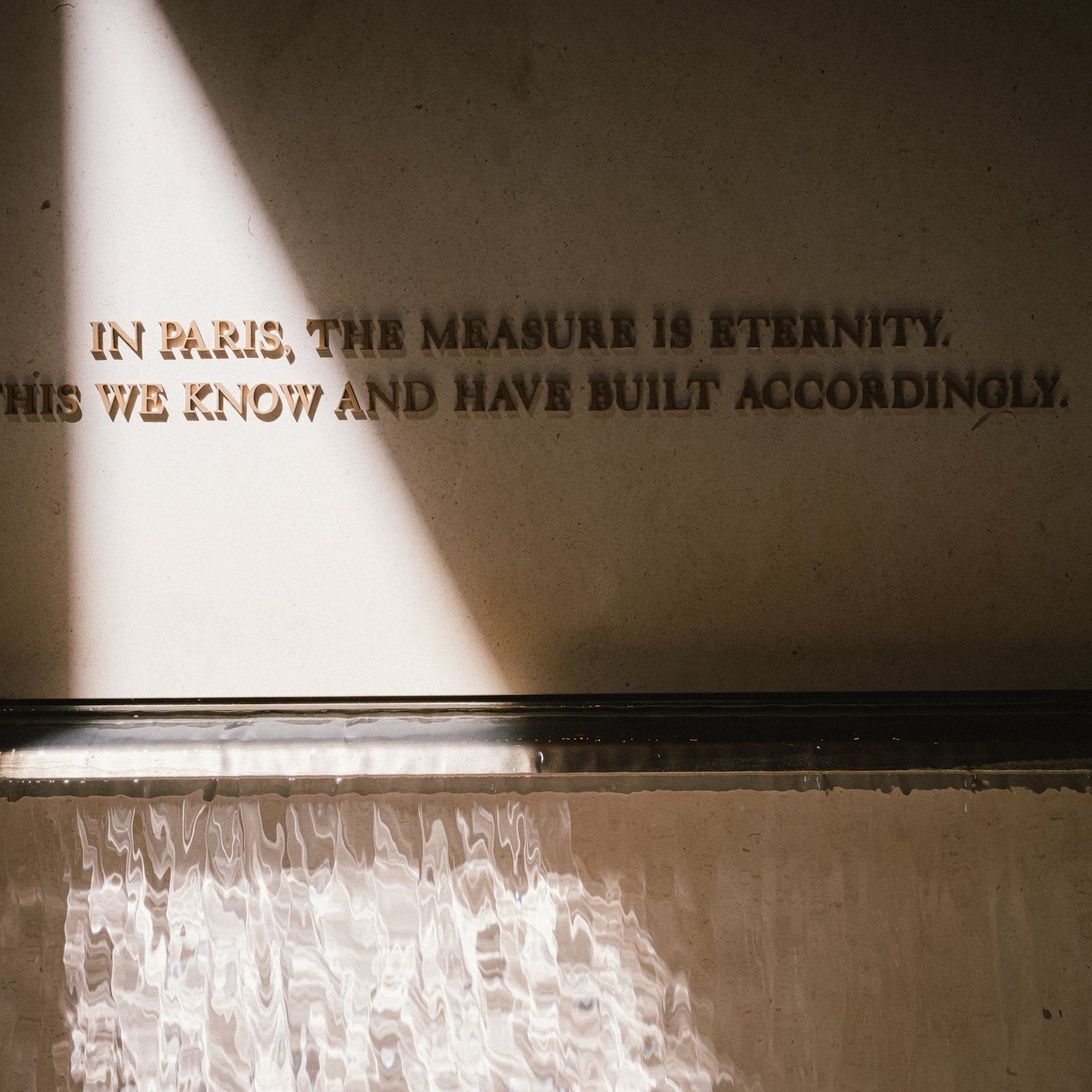An inscribed wall in Paris