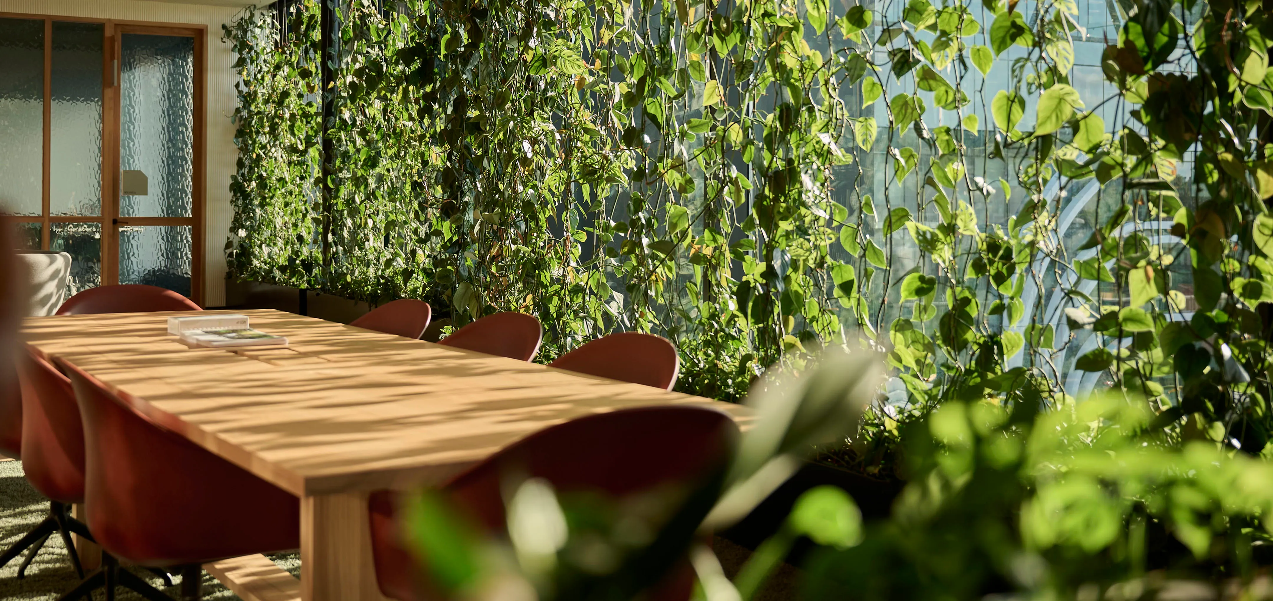 Greenery design for Aurecon’s workplace, Te Tihi, helps bring the project’s strong cultural narrative to life. 