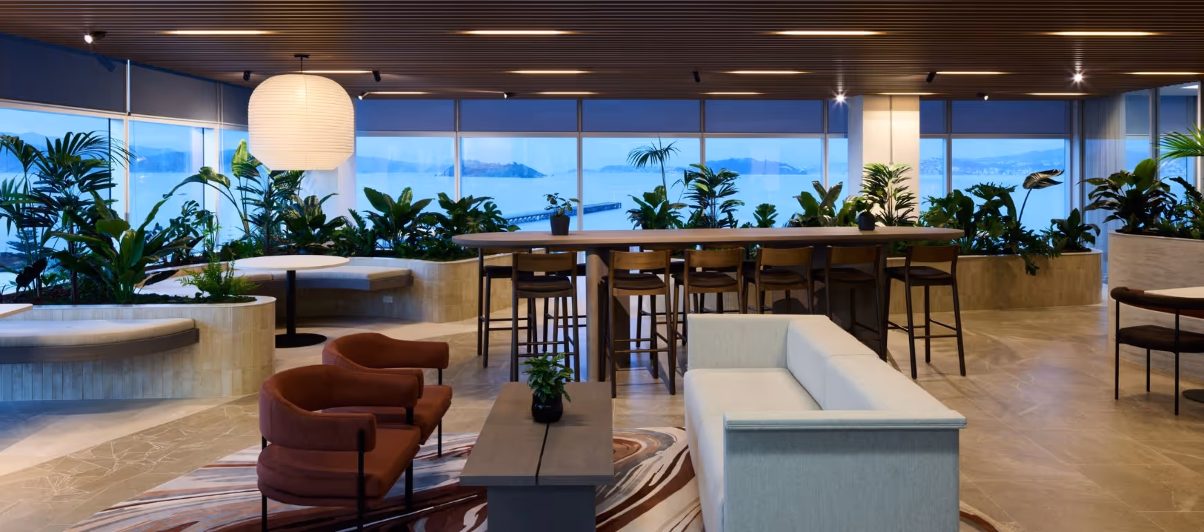 This SecuritEase workplace redefines what a secure office can be, a space where natural design enhances clarity, creativity, and connection.