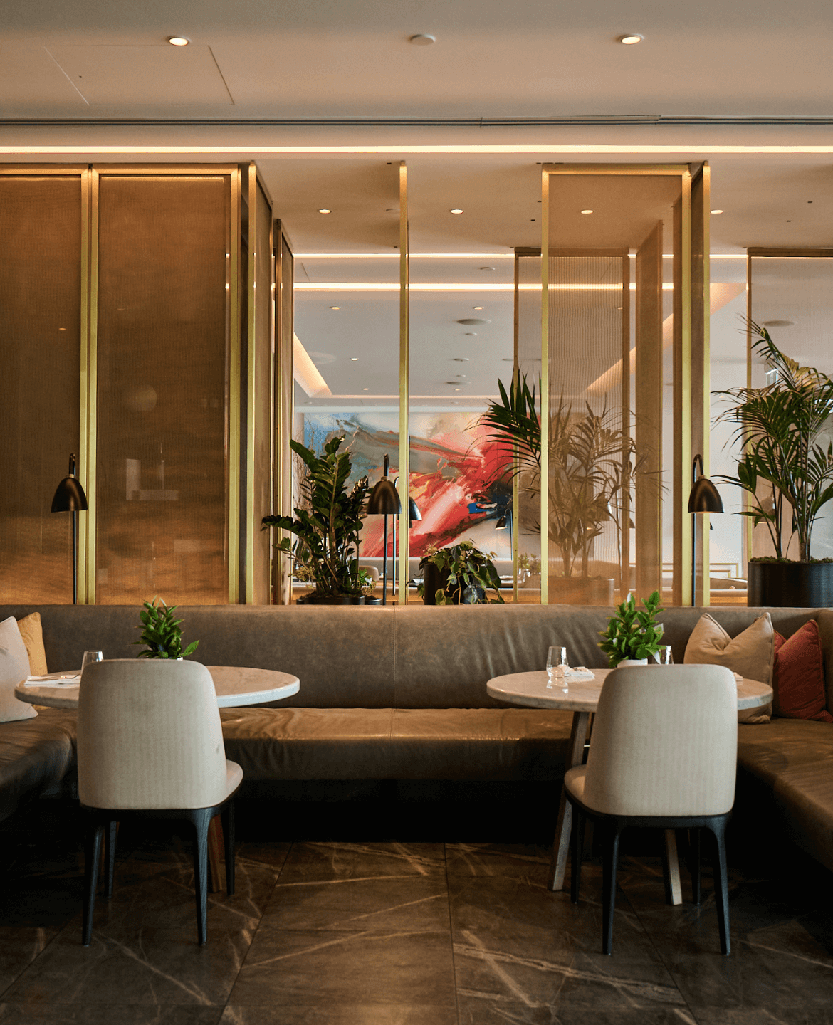 At Park Hyatt, greenery is quietly woven through the interiors, creating moments of calm, warmth, and understated luxury.