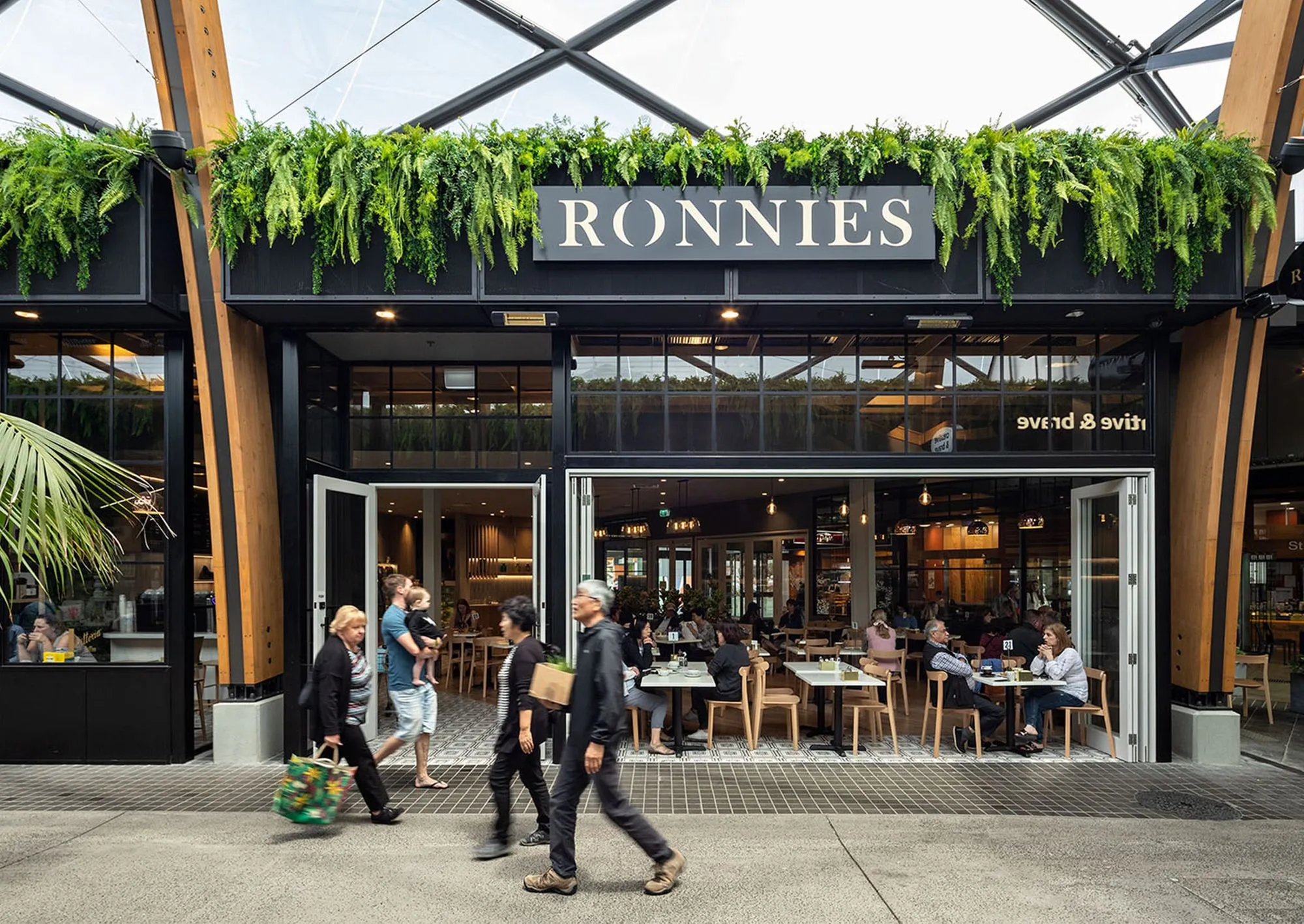 Greenery enhances a strong botanical theme that sets Botany Town Centre apart and helps it achieve its commercial goals.