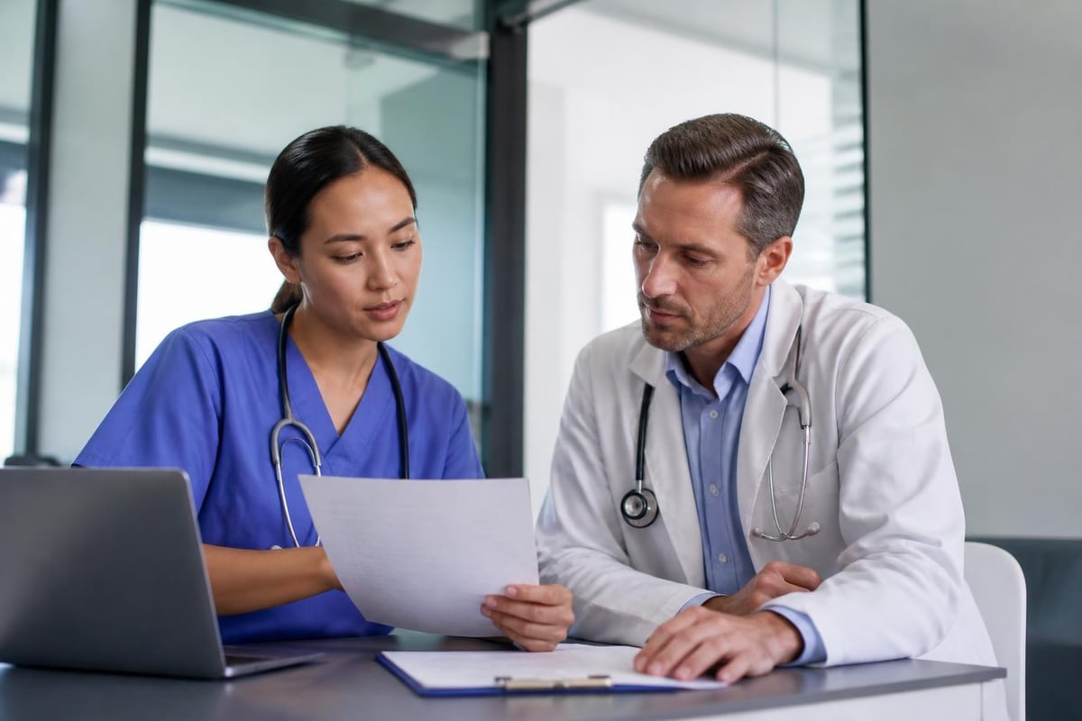 Hospital credentialling workflow