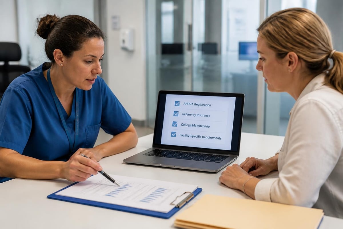 Hospital credentialling workflow steps