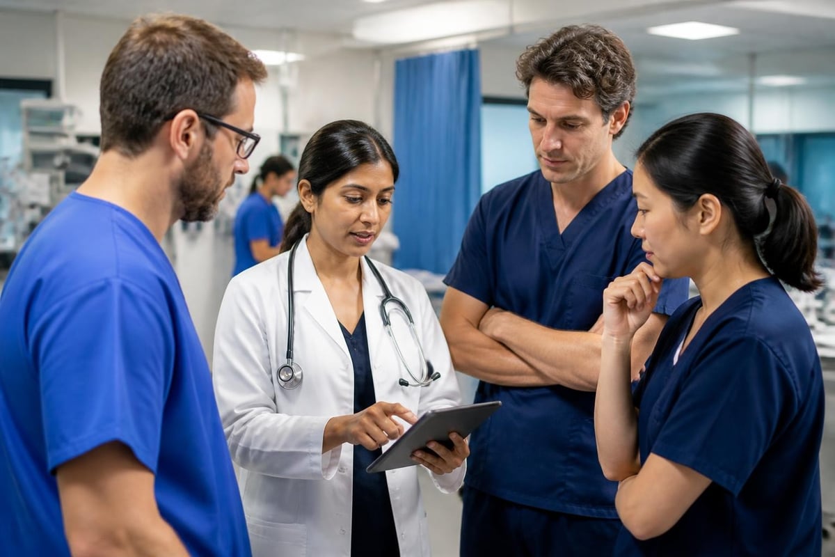 Locum doctor placement flow