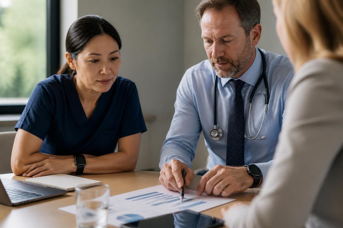 Hospital staffing budget allocation