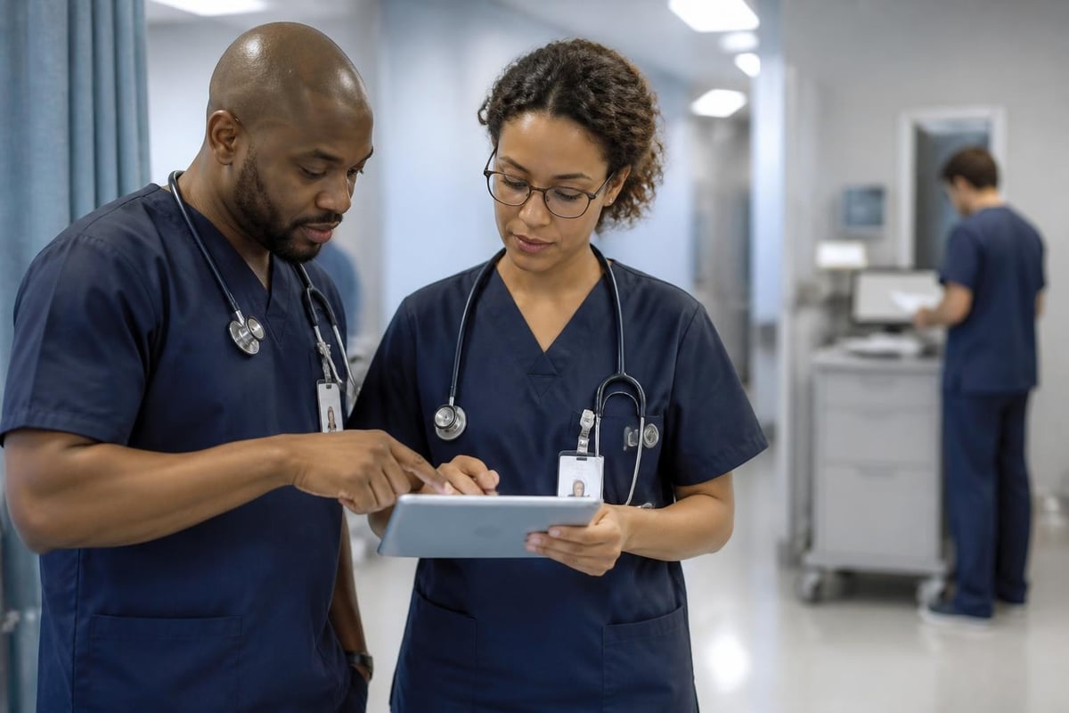 Hospital staffing gaps and locum placement