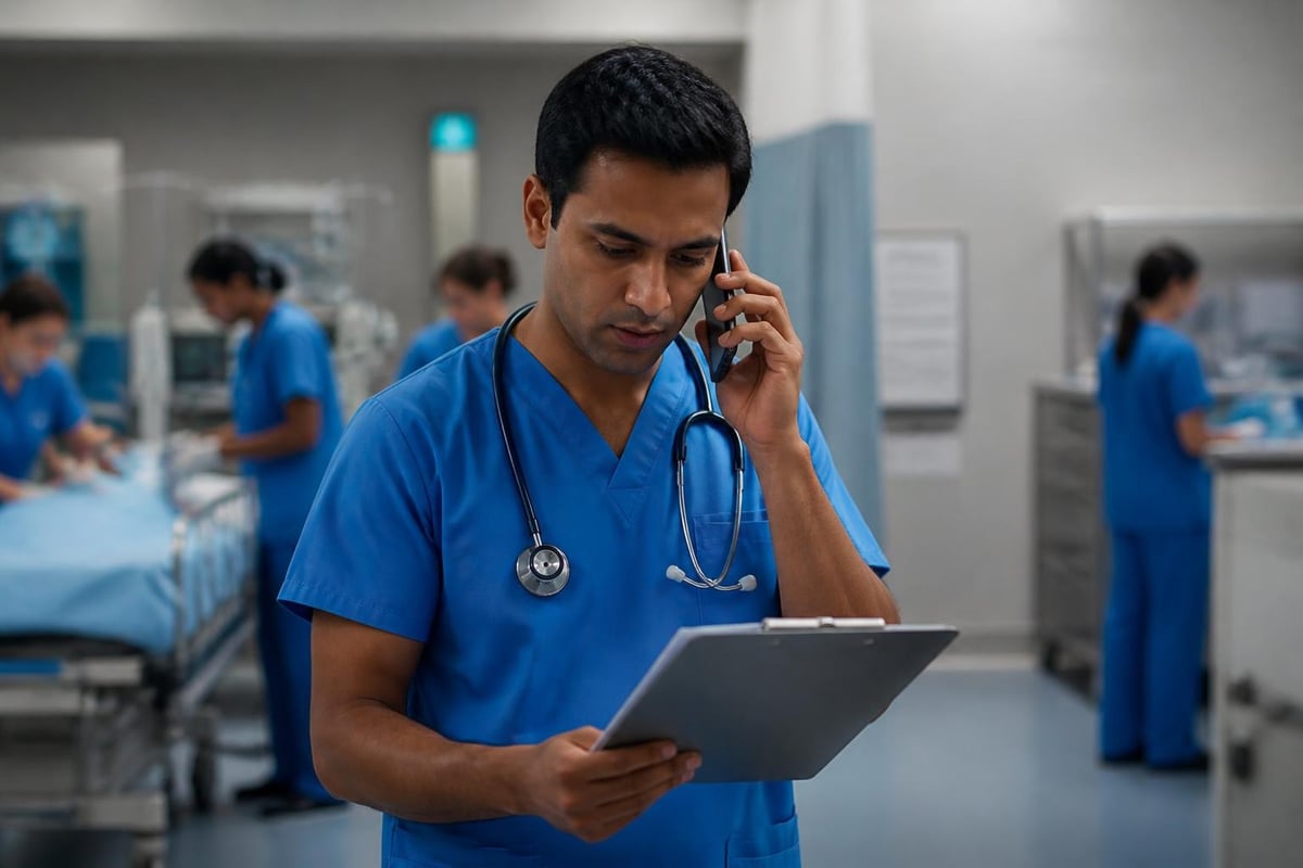 Specialty-specific locum demand