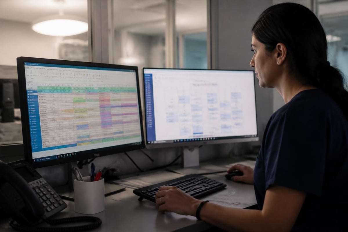 Locum roster planning cycle