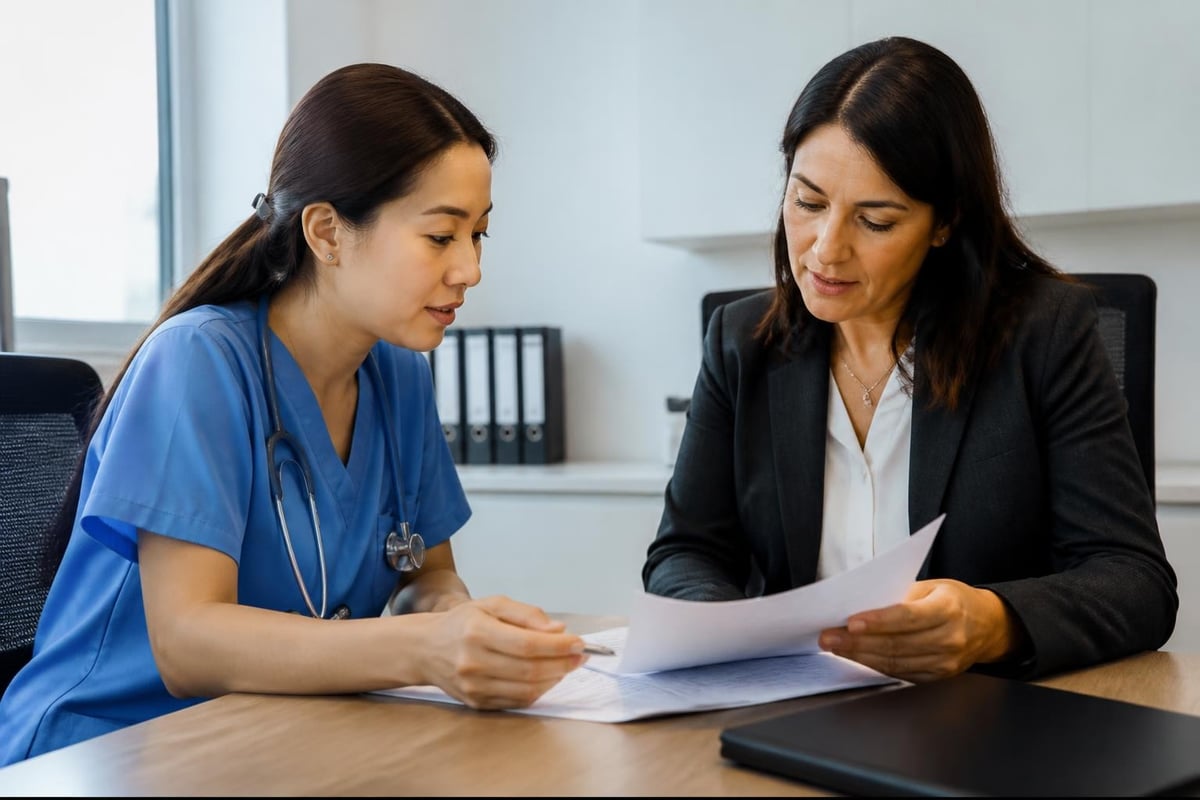Hospital credentialling verification process