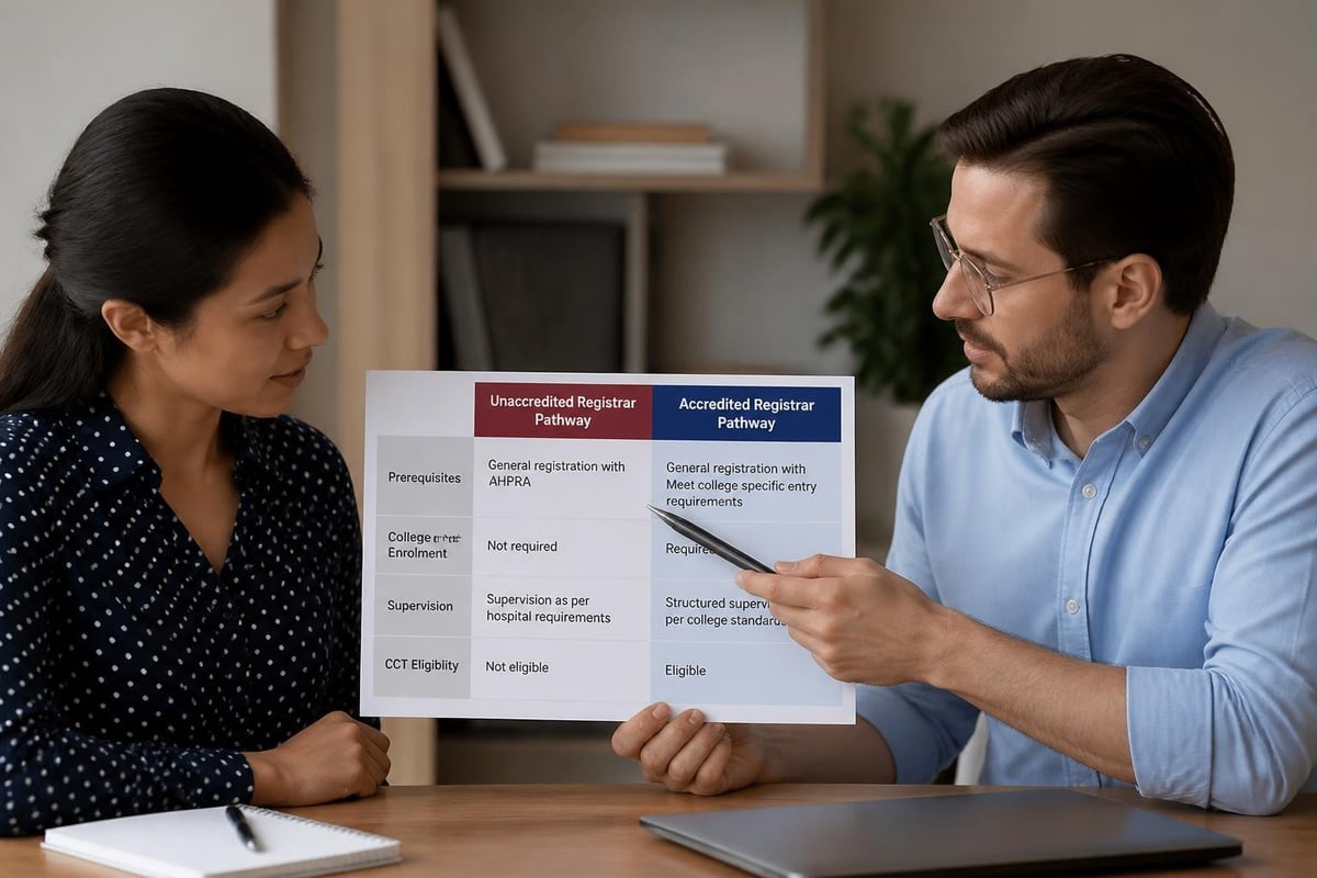 Registrar training pathways