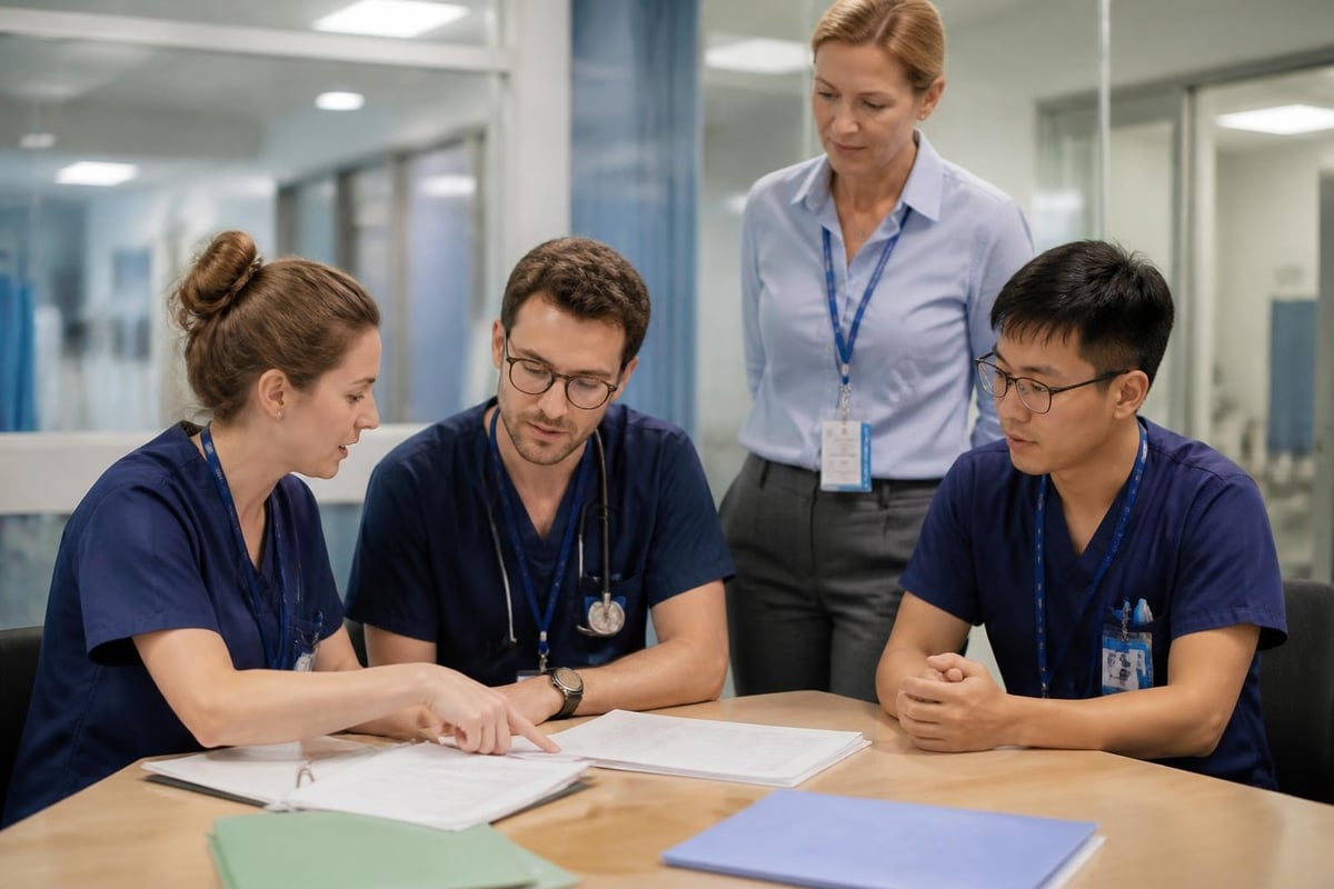 Locum registrar onboarding process