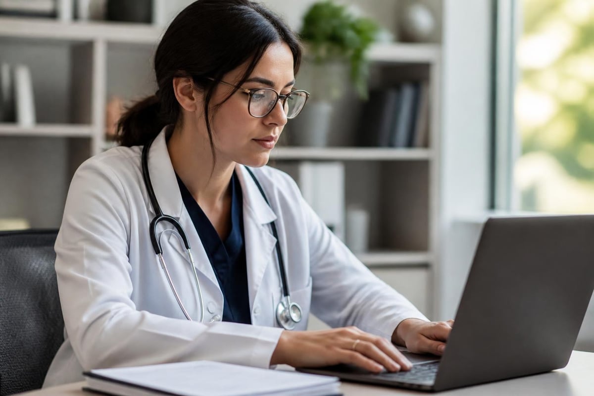 Credentialling workflow for locum doctors