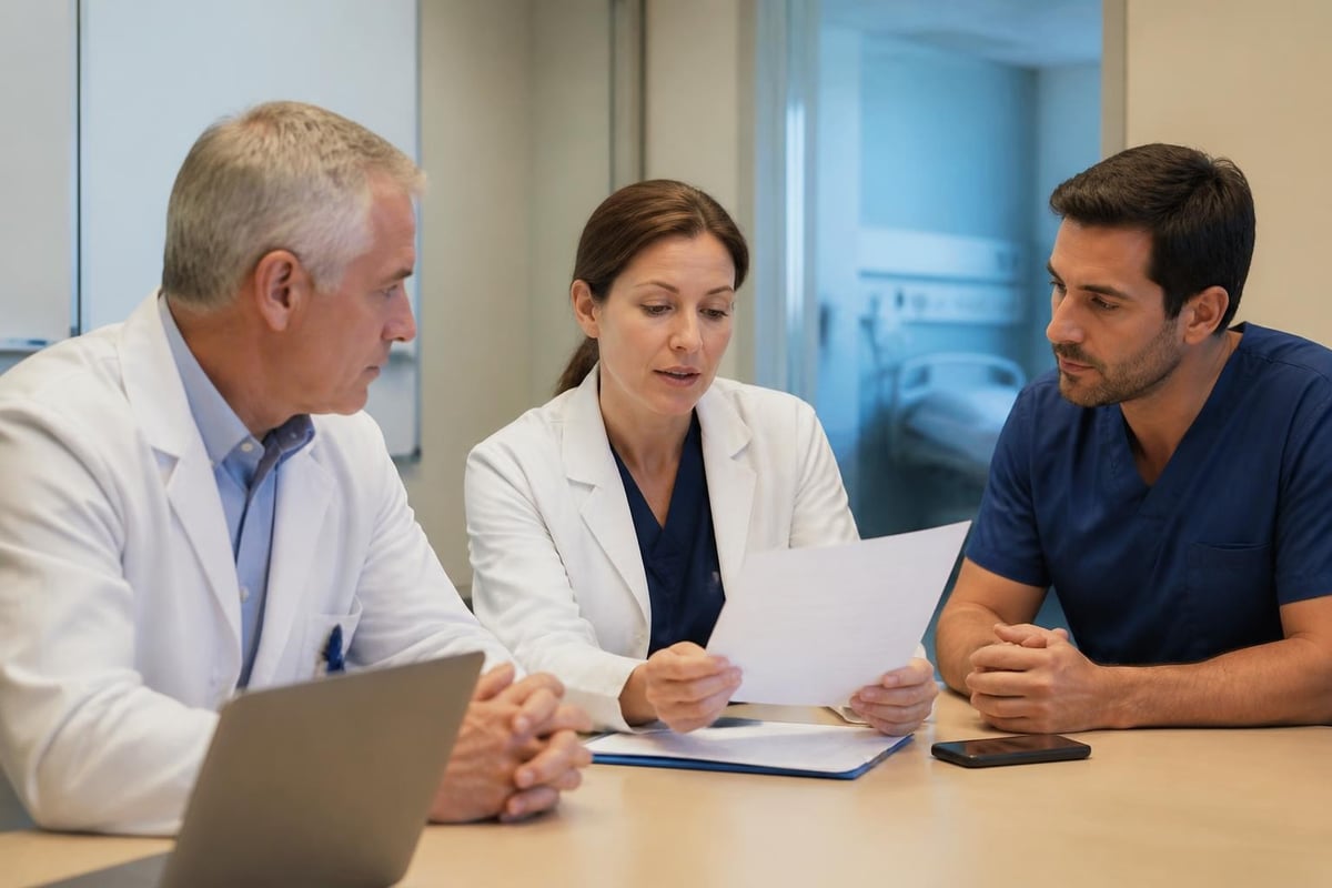 Clinical oversight in locum placement