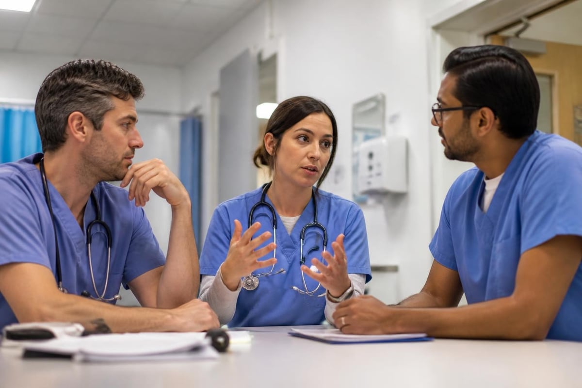 Locum doctor roles across hospital departments