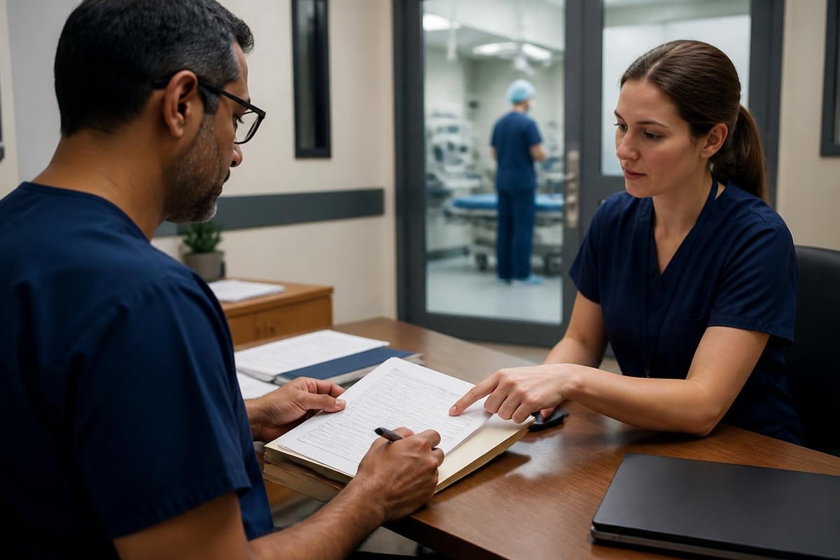 Specialist doctor credentialling requirements